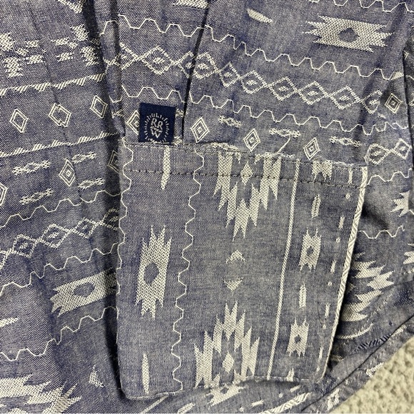 Vintage Rockmount Ranch Wear Button Snap Shirt Womens Size Medium Embroidered - Picture 6 of 7